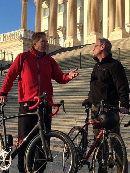  Reps. Buchanan and Blumenauer co-chair Congressional Bike Caucus 